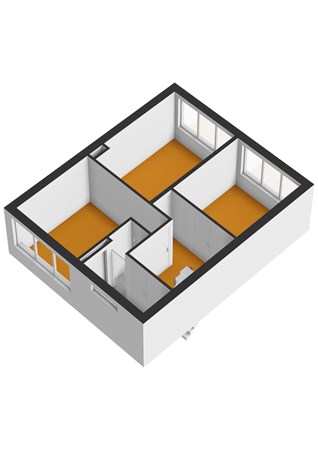 Floorplan - Piet van der Veldenstraat 4, 2371 TC Roelofarendsveen